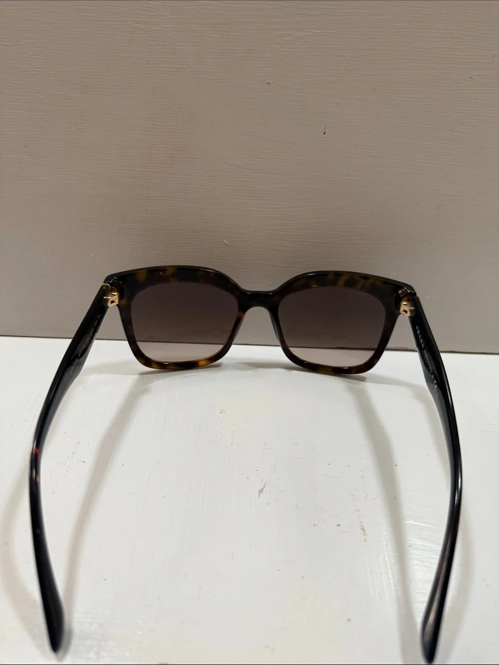 Prada Tortoiseshell Sunglasses with Brown Gradient Lenses